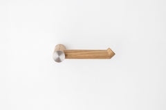 Classic Timber Mounted Toilet Roll Holder